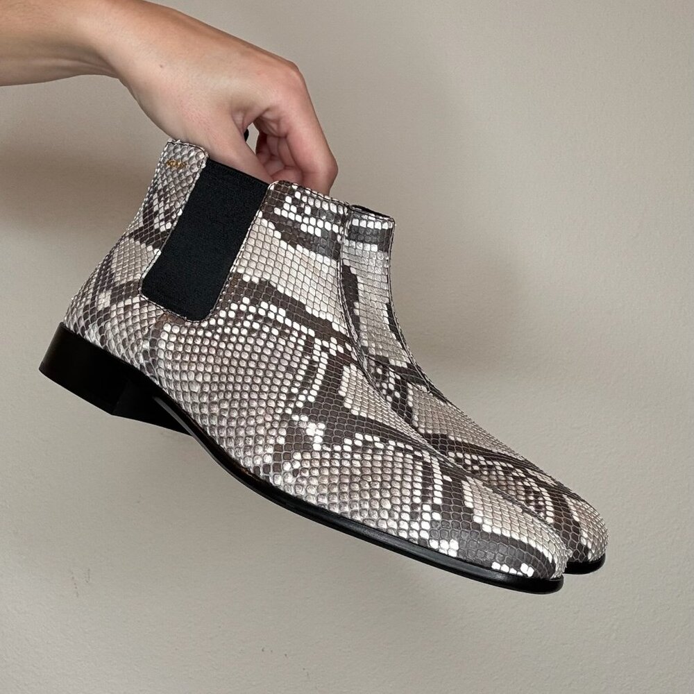 Prada Python Ankle Boots